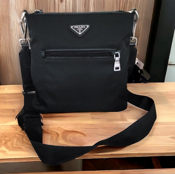Prada Handbags - Prada Nylon Tessuto Crossbody Bag